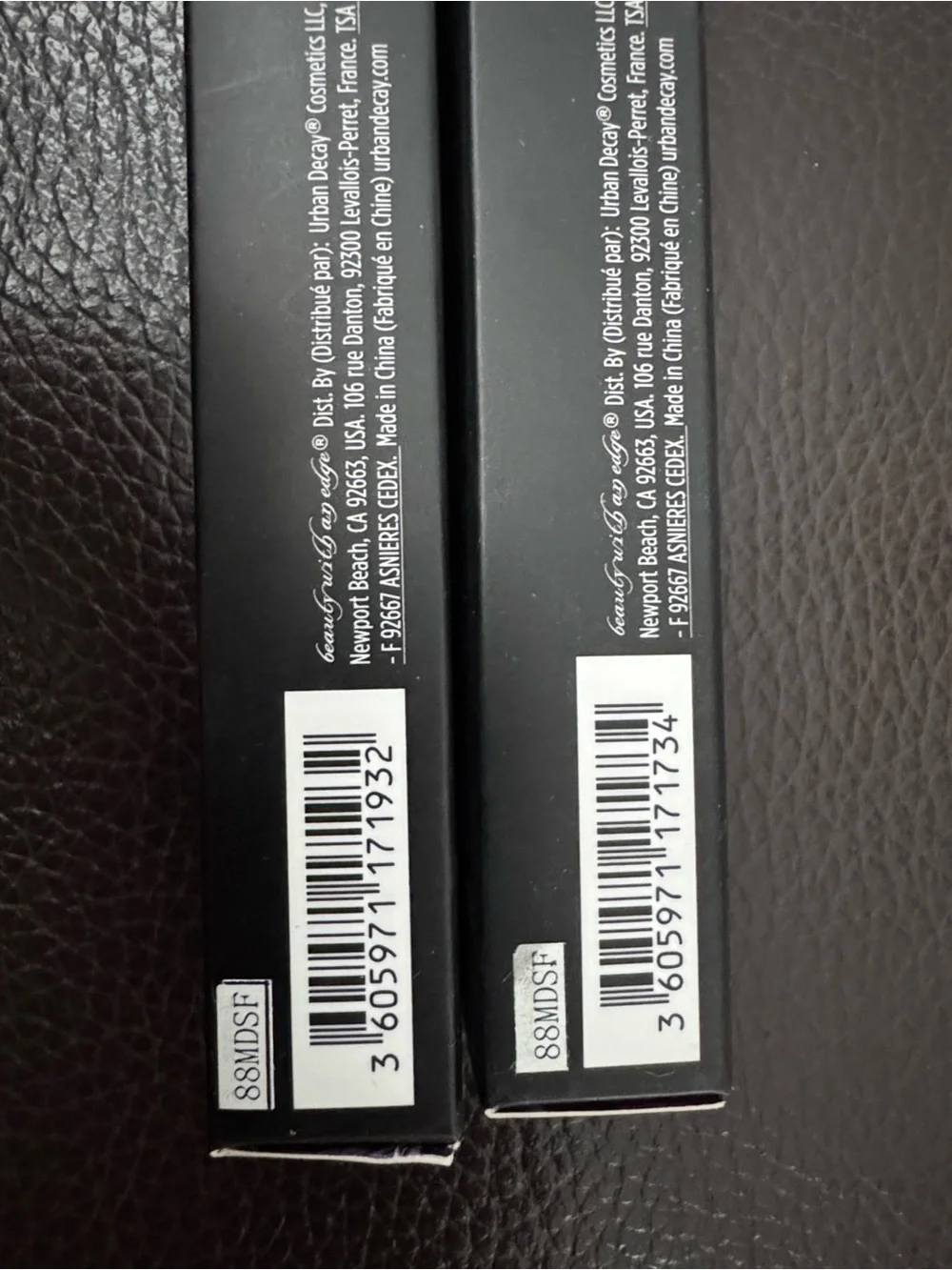 Urban Decay Silver Eyeshadow Brushes